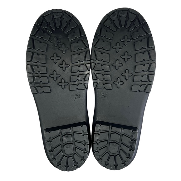 Planone Black Short Rain Boots Womens NWT Size 6 - Picture 9 of 13